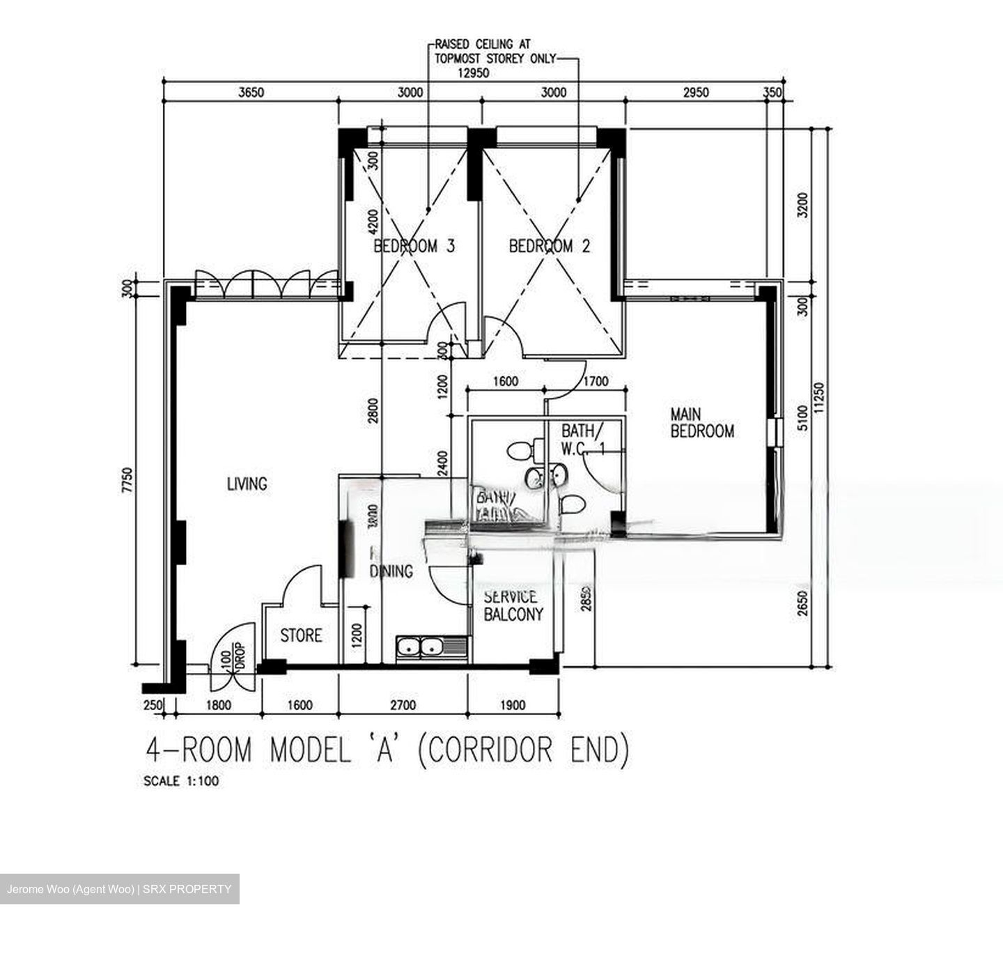 Blk 770 Choa Chu Kang Street 54 (Choa Chu Kang), HDB 4 Rooms #484909531